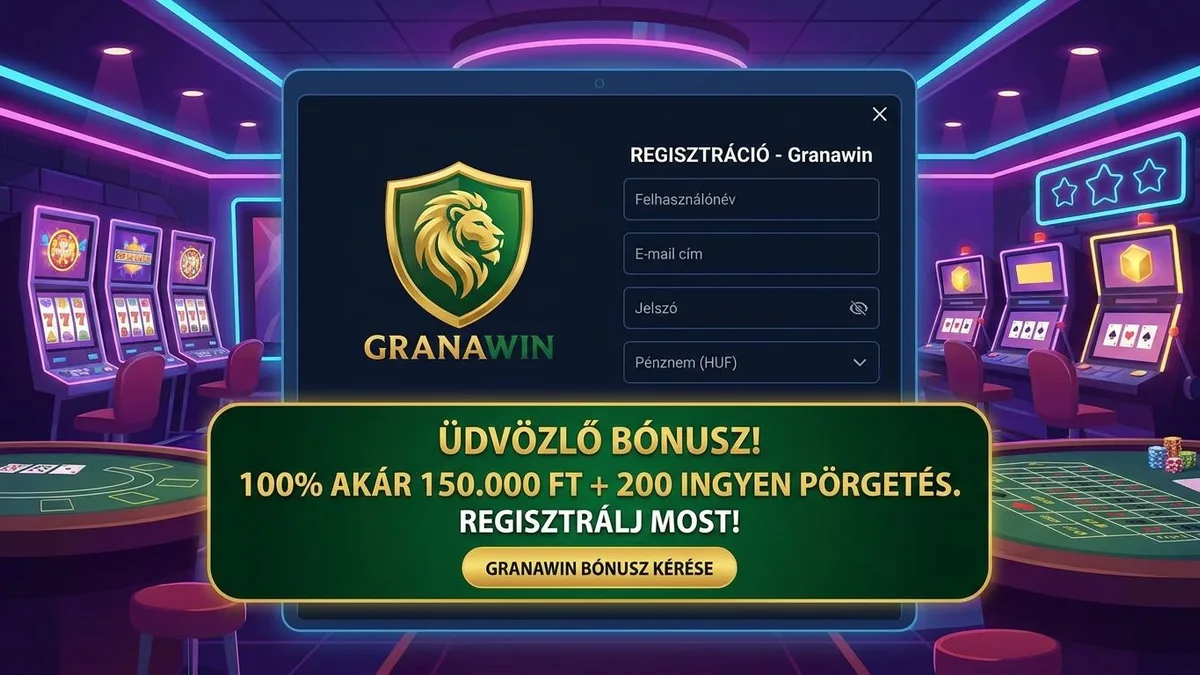 Bónuszos regisztráció